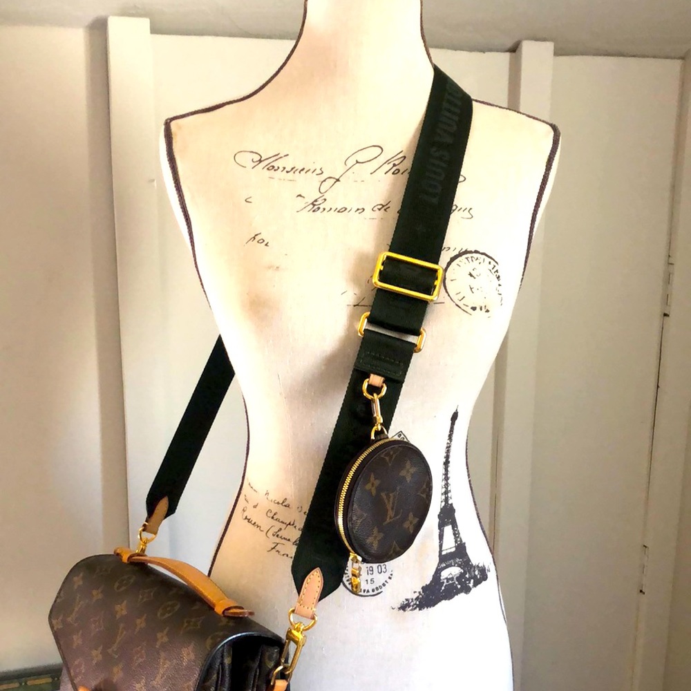 Louis Vuitton Metis kaki Strap